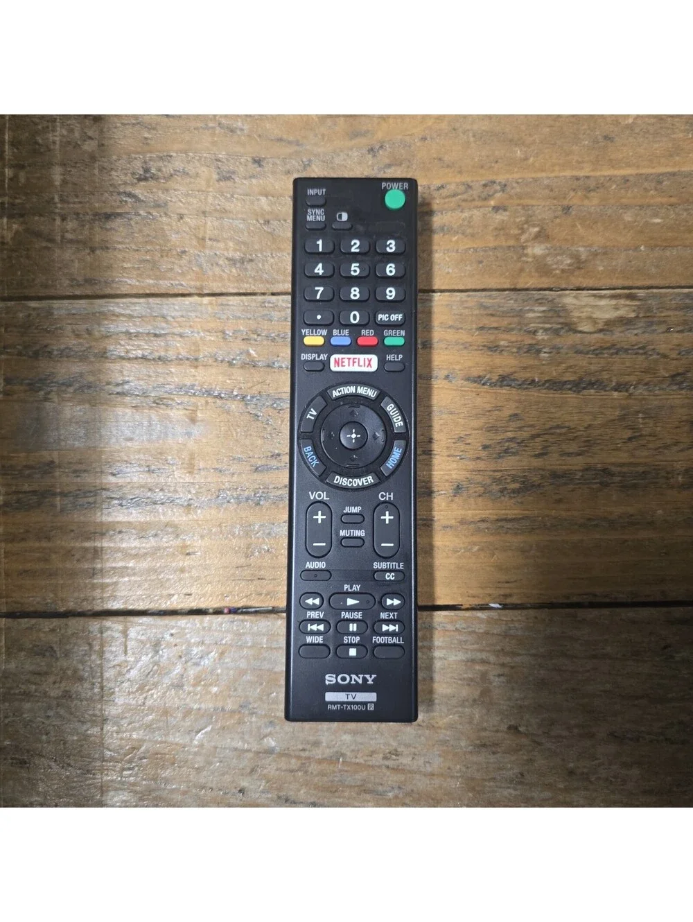 GENUINE SONY RMT-TX100U LED TV REMOTE XBR-75X940C XBR-65X850C XBR-65X900C TESTED
